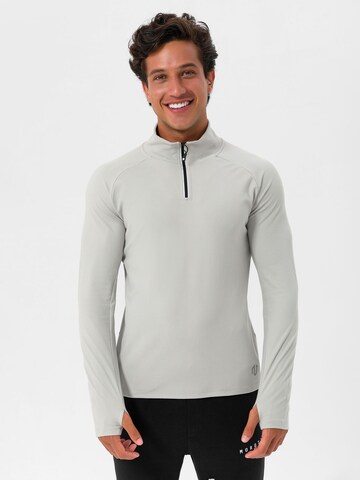 MOROTAI Funktionsshirt 'TRAINING DRY' in Grau