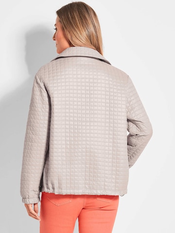 Goldner Jacke in Grau