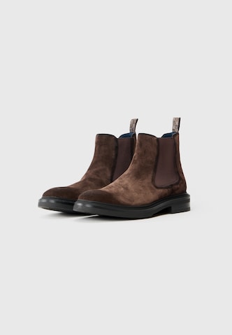 STEVE MADDEN - Bota 'Hatton' em castanho