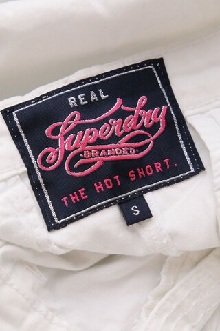 Superdry Shorts S in Weiß