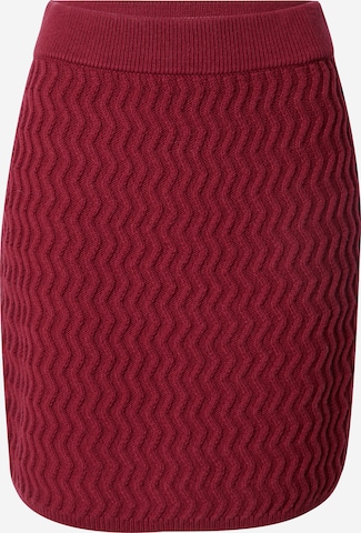 Marc O'Polo DENIM Skirt in Red: front