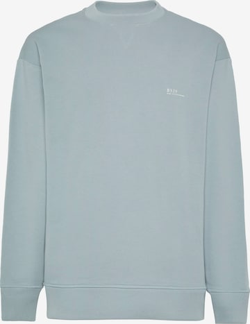 Boggi Milano Sweatshirt in Blauw: voorkant