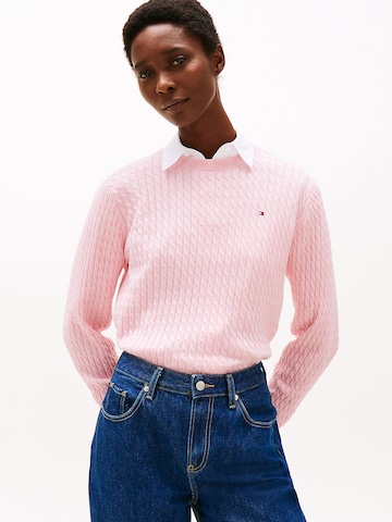 TOMMY HILFIGER Pullover in Pink: Vorderseite