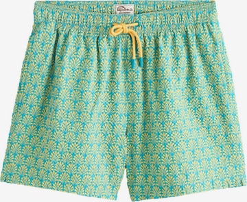 Shorts de bain Next en jaune : devant