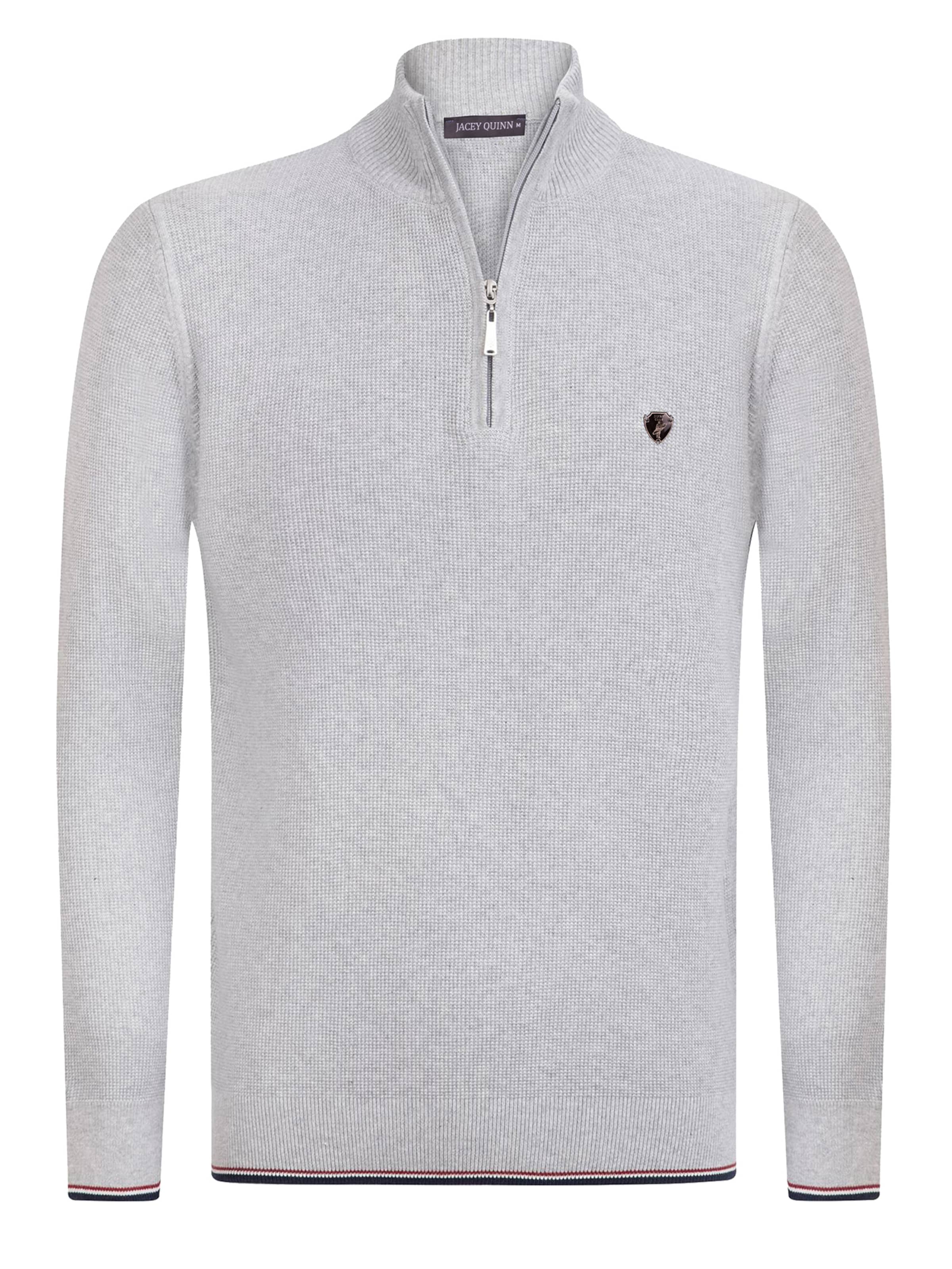 Jacey Quinn Свитер в Серый: спереди