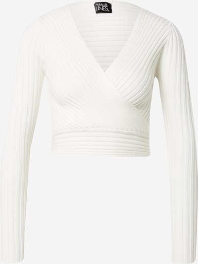 Parallel Lines T-shirt en blanc, Vue avec produit
