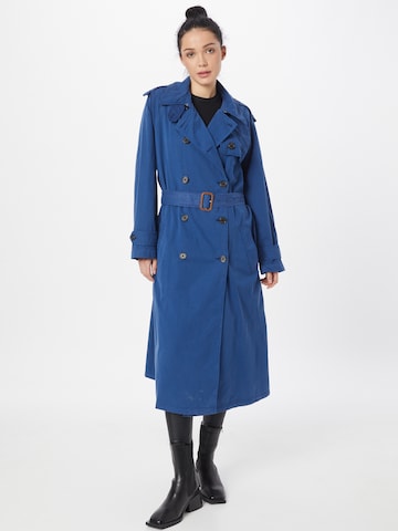 mėlyna Lauren Ralph Lauren Demisezoninis paltas 'FAUSTINO': priekis