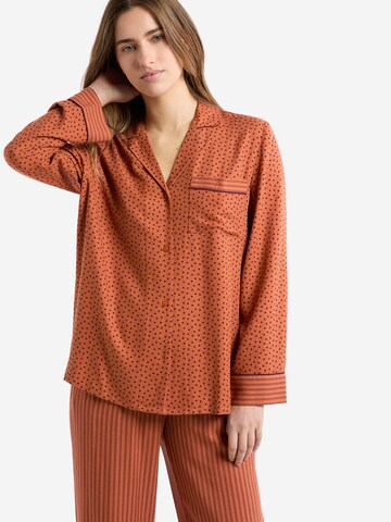 ETAM Slaapshirt 'Manari' in Bruin