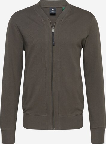 G-Star RAW Sweatjacke in Grau: predná strana