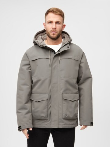 Veste fonctionnelle 'Phoebholm dog' Derbe en gris : devant