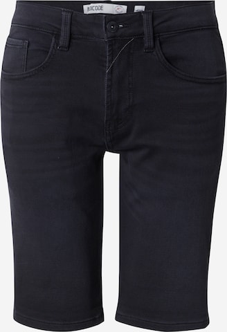 INDICODE JEANS Regular Jeans 'Commercial' in Black: front