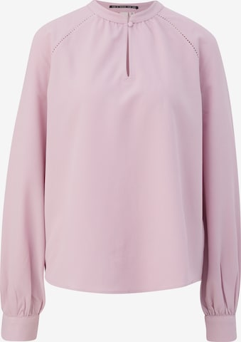 QS Blouse in Roze: voorkant