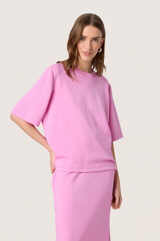 SOAKED IN LUXURY Bluse 'Ellan' in Lila: Vorderseite