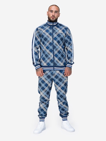 LONSDALE Облекло за трениране в синьо: отпред