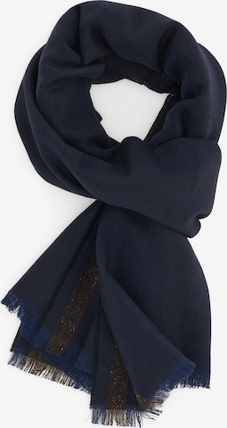 Boggi Milano Schal in Blau: Vorderseite