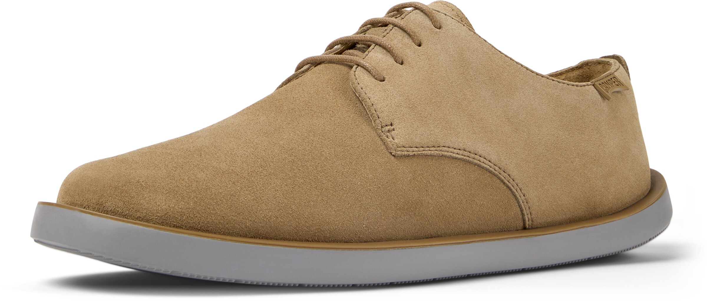 CAMPER Schnürschuhe ' Wagon ' in Braun: Vorderseite