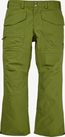 BURTON Workout Pants 'Southside' in Green: front