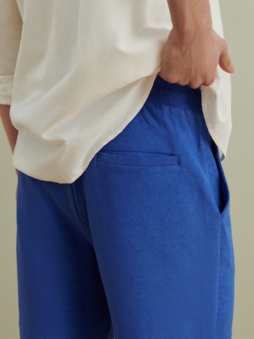 DAN FOX APPAREL Regular Pants 'Miko' in Blue