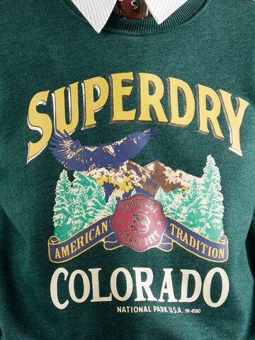 Superdry Sweatshirt in Green