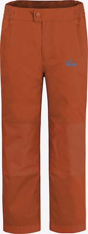 normani Regular Outdoor Pants 'Deltana' in Orange: front