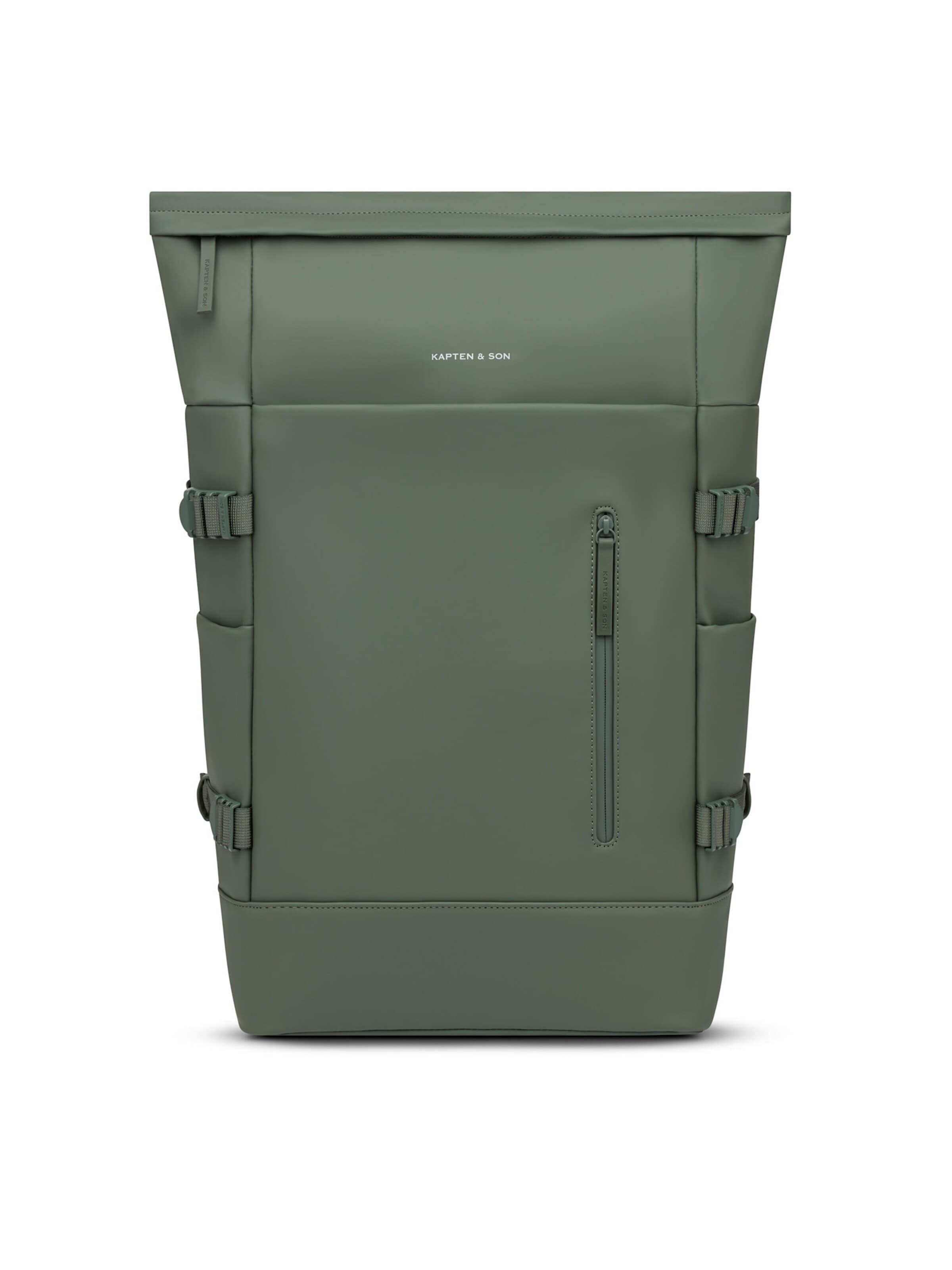 Kapten & Son Backpack 'Helsinki Pro' in Green: front