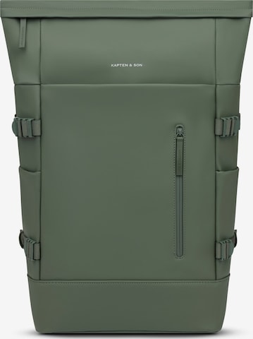 Kapten & Son Backpack 'Helsinki Pro' in Green: front