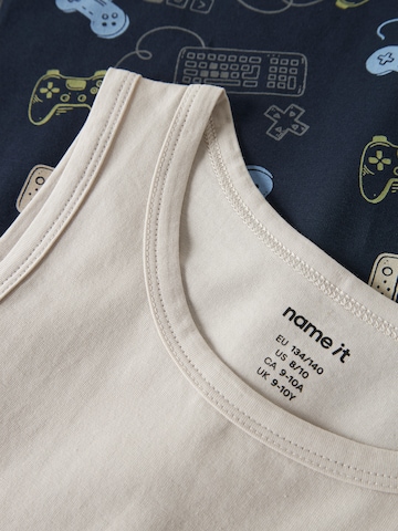 NAME IT Podkoszulka w kolorze niebieski