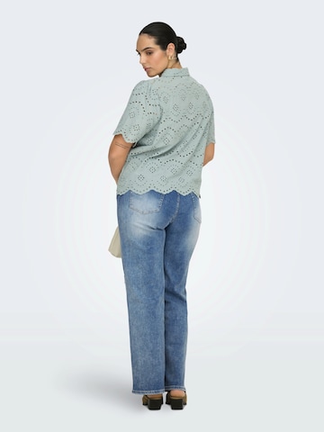 ONLY Carmakoma - Blusa 'CARValais' en verde