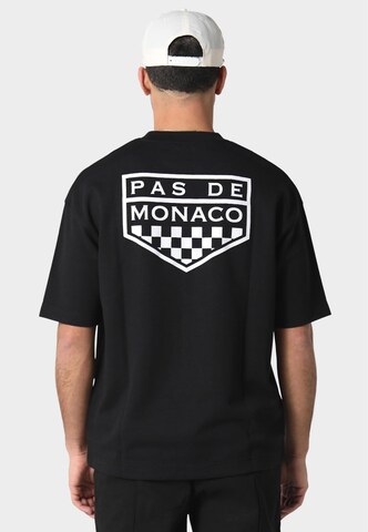 Pas De Monaco Shirt 'IMPASSE' in Zwart