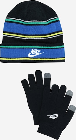 Nike Sportswear Set in Zwart: voorkant