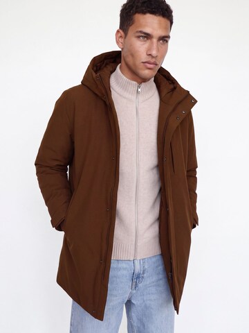 JACK & JONES Overgangsparka i brun