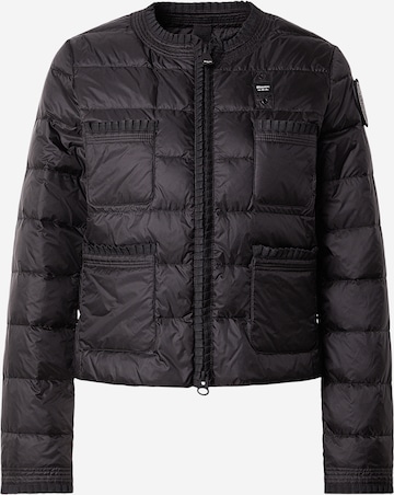 Blauer.USA Kevad-sügisjope, värv must: eest vaates