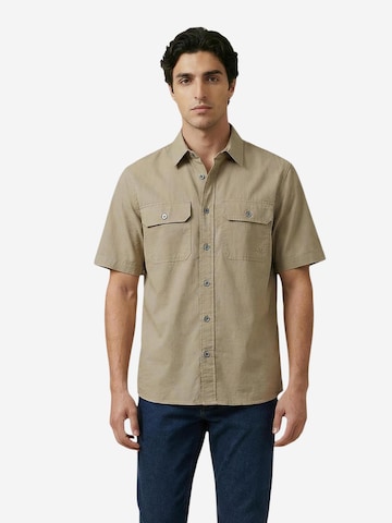 ARMANI EXCHANGE - Camiseta 'XM002264 AF24533' en beige: frente