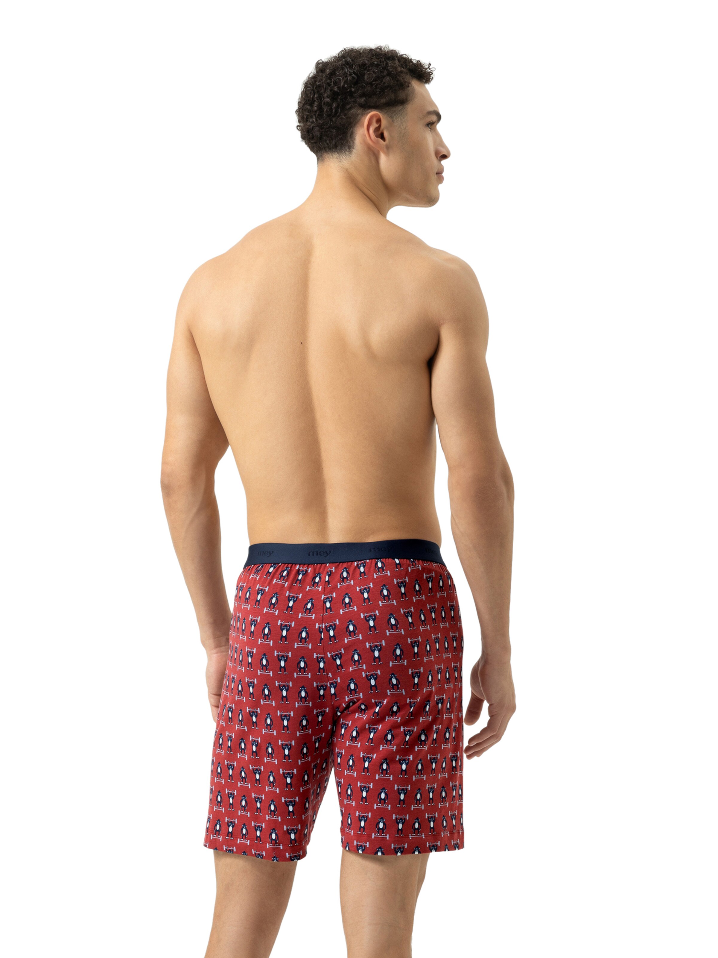Boxers 'Athletic Monkey' Mey en rouge