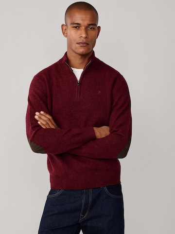 Pullover di Hackett London in rosso: frontale