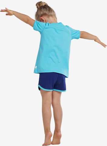 SCHIESSER Piżama w kolorze niebieski