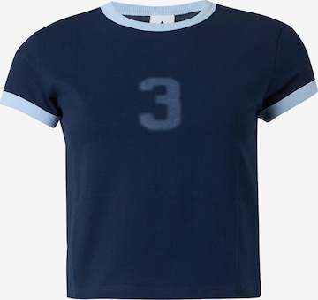 ADIDAS ORIGINALS T-Shirt in Blau: Vorderseite