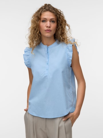 Chemisier 'VMSelma' VERO MODA en bleu : devant