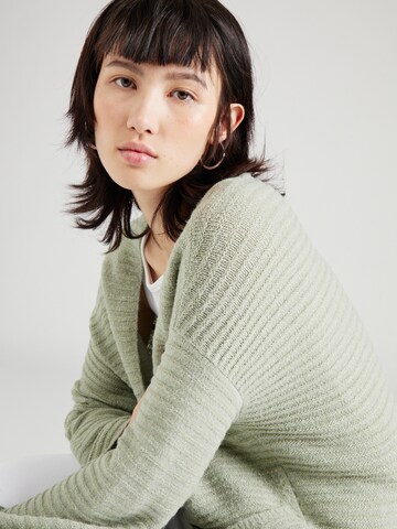 ABOUT YOU Knit cardigan 'Theodora' in Green