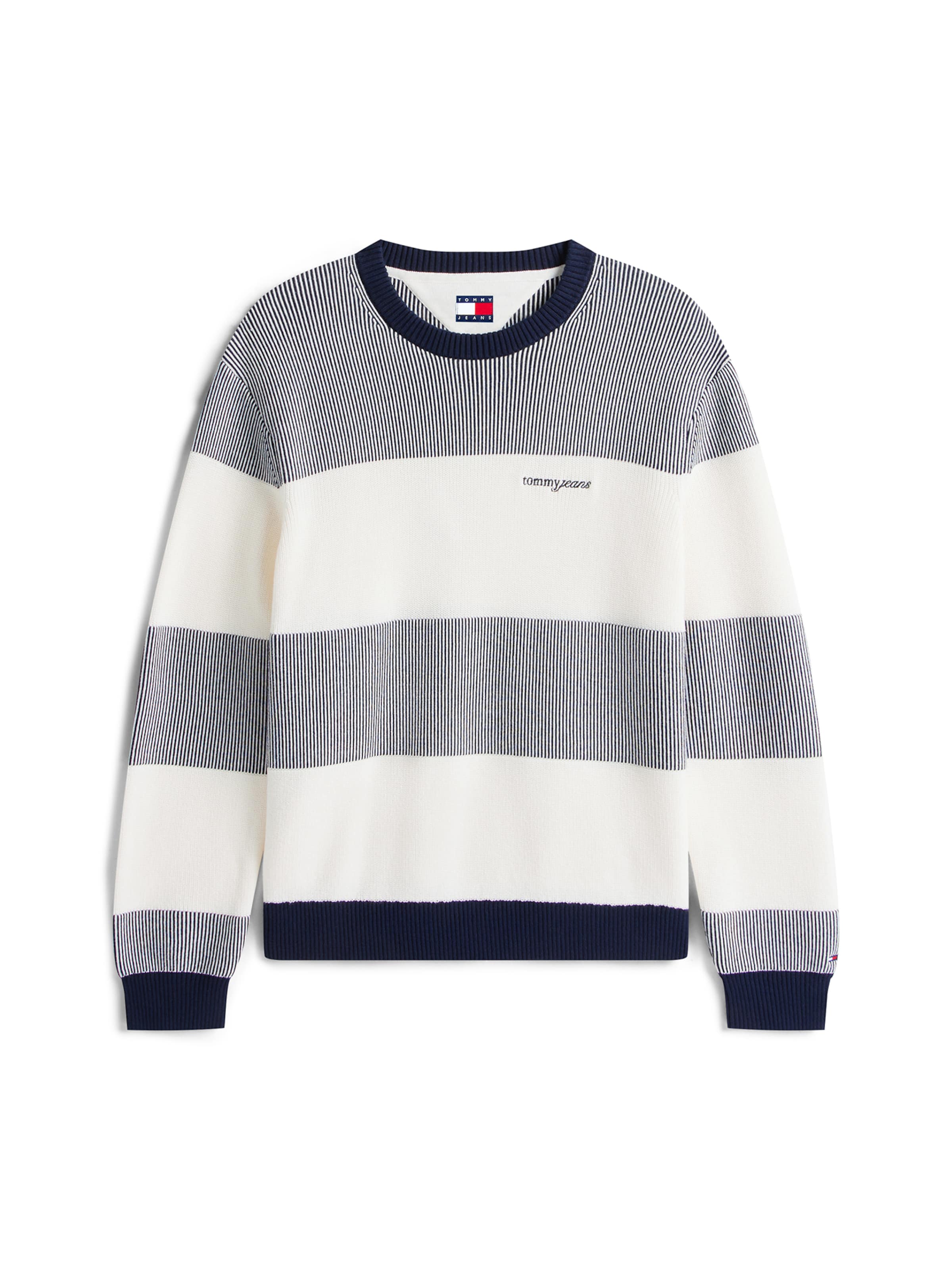 Tommy Jeans Sweter w kolorze niebieski: przód