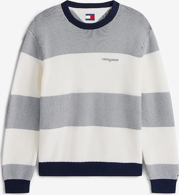 Tommy Jeans Пуловер в синьо: отпред