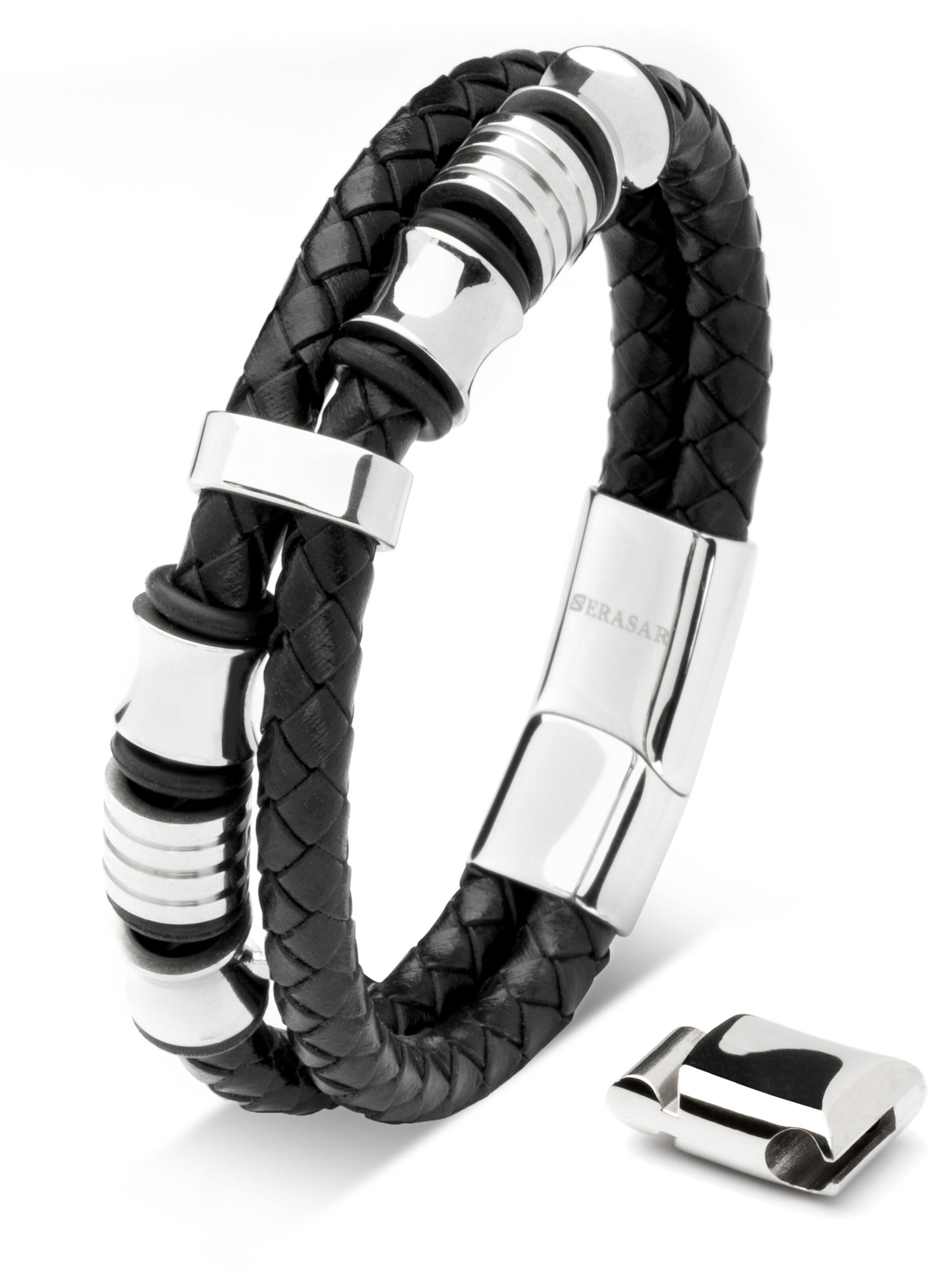 Bracelet 'Spirit' SERASAR en argent : devant