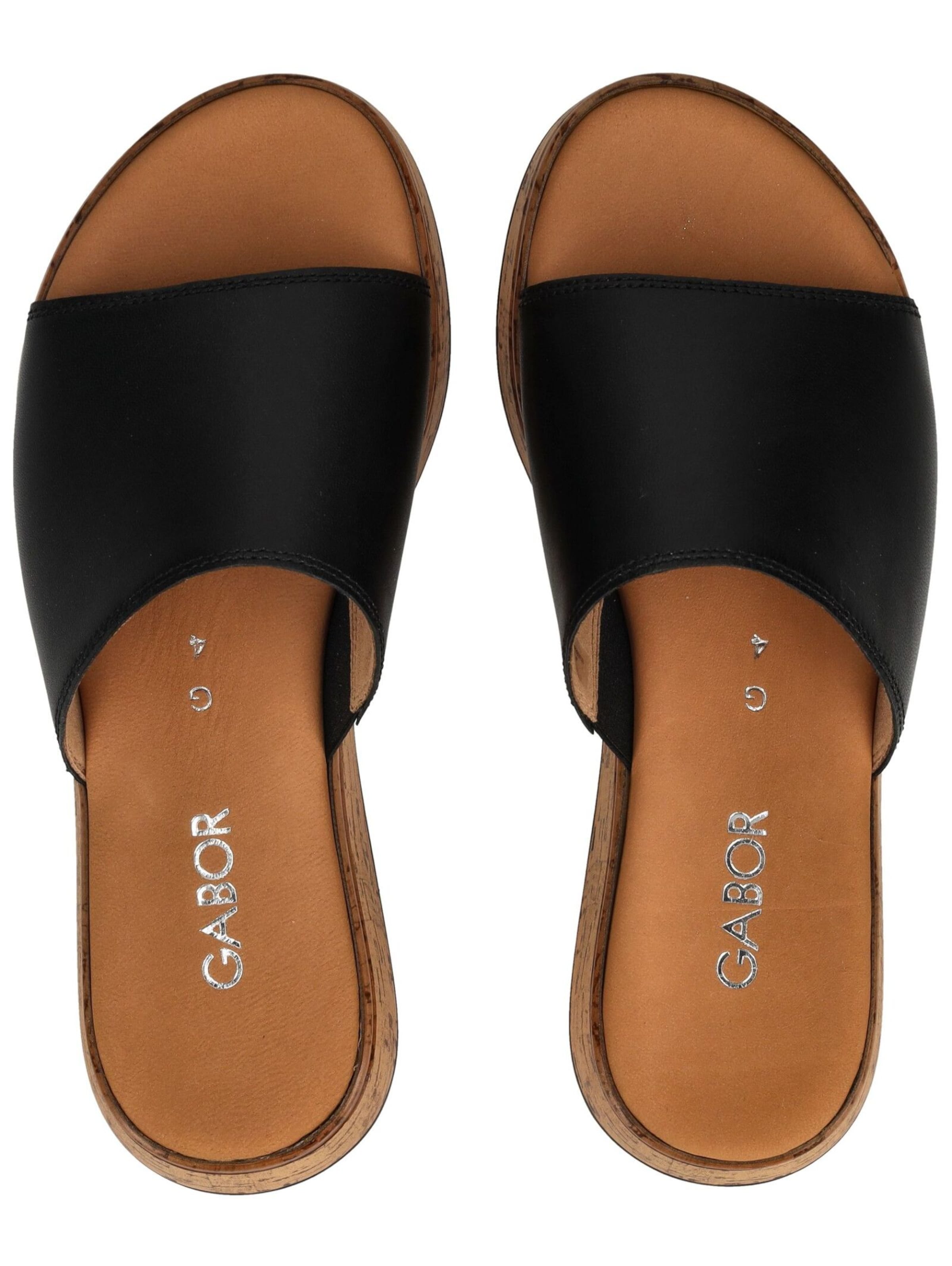 Zoccoletto di GABOR in nero