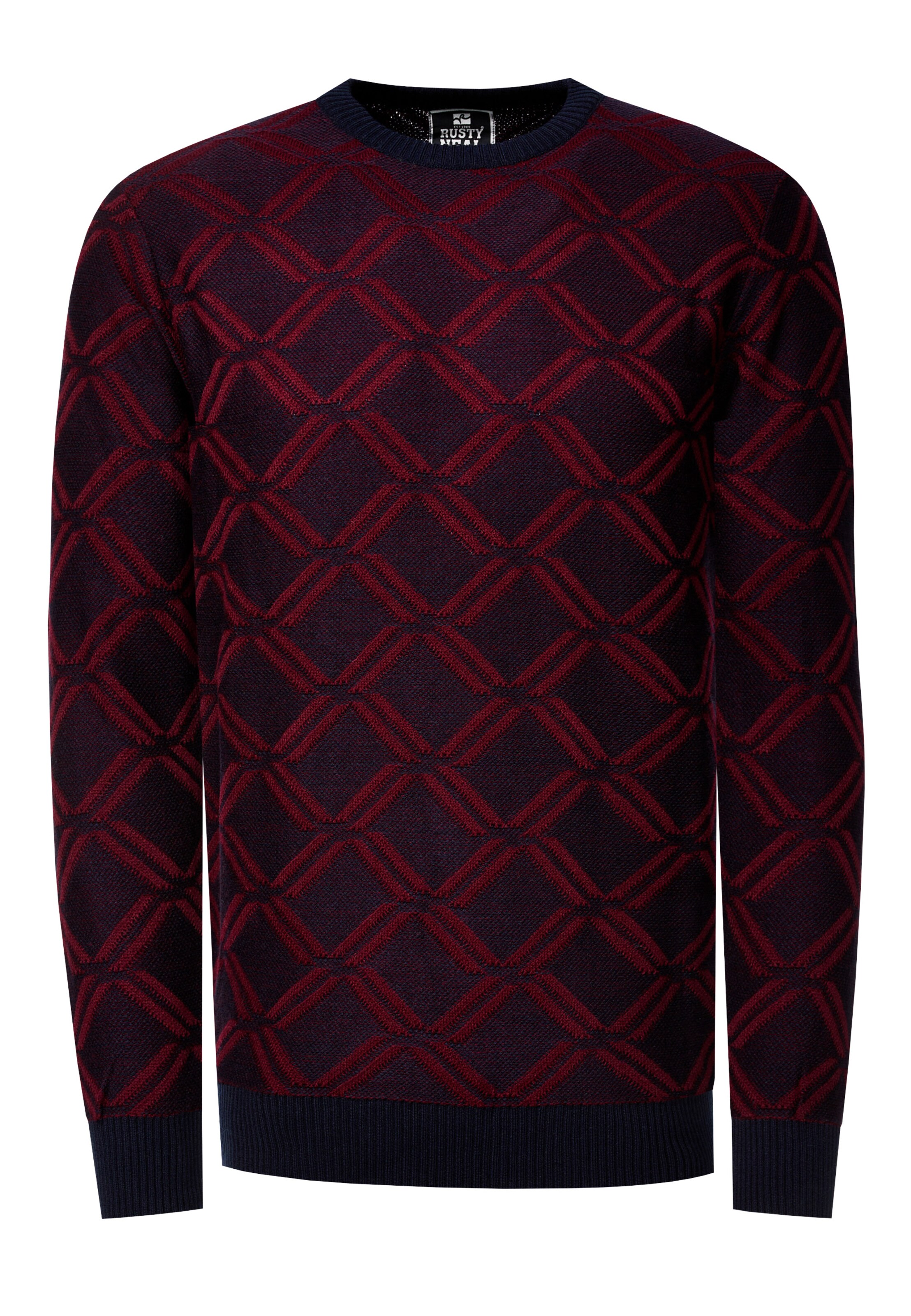 Rusty Neal Pullover in Rot: Vorderseite