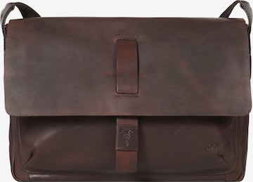 Borsa messenger di JOOP! in marrone: frontale