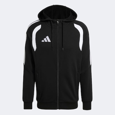 ADIDAS PERFORMANCE Sweatshirt in schwarz / weiß, Produktansicht