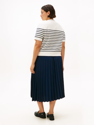 Tommy Hilfiger Curve Gebreid vest in Blauw