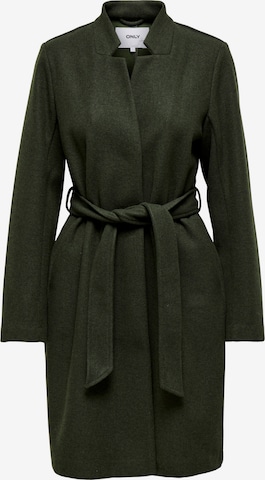 ONLY Between-seasons coat 'VICTORIA' in Green: front