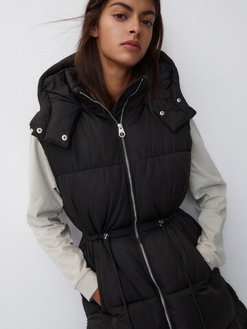 Gilet Pull&Bear en noir