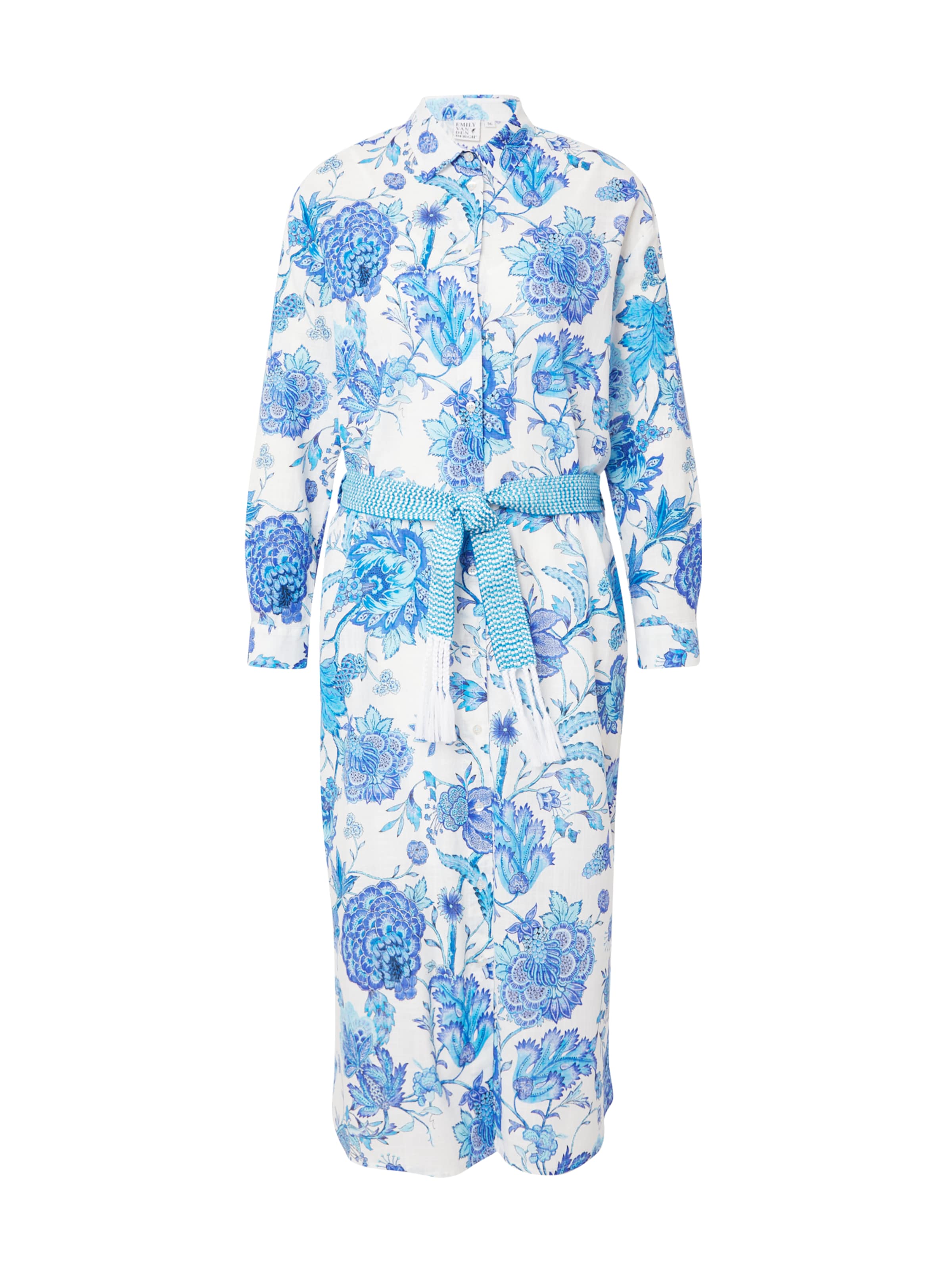 Emily Van Den Bergh Shirt dress in Blue: front